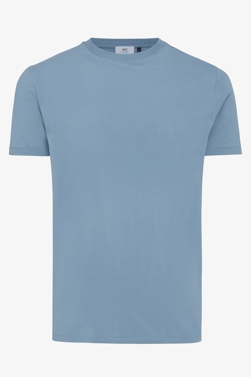Ice cotton t-shirt blauw