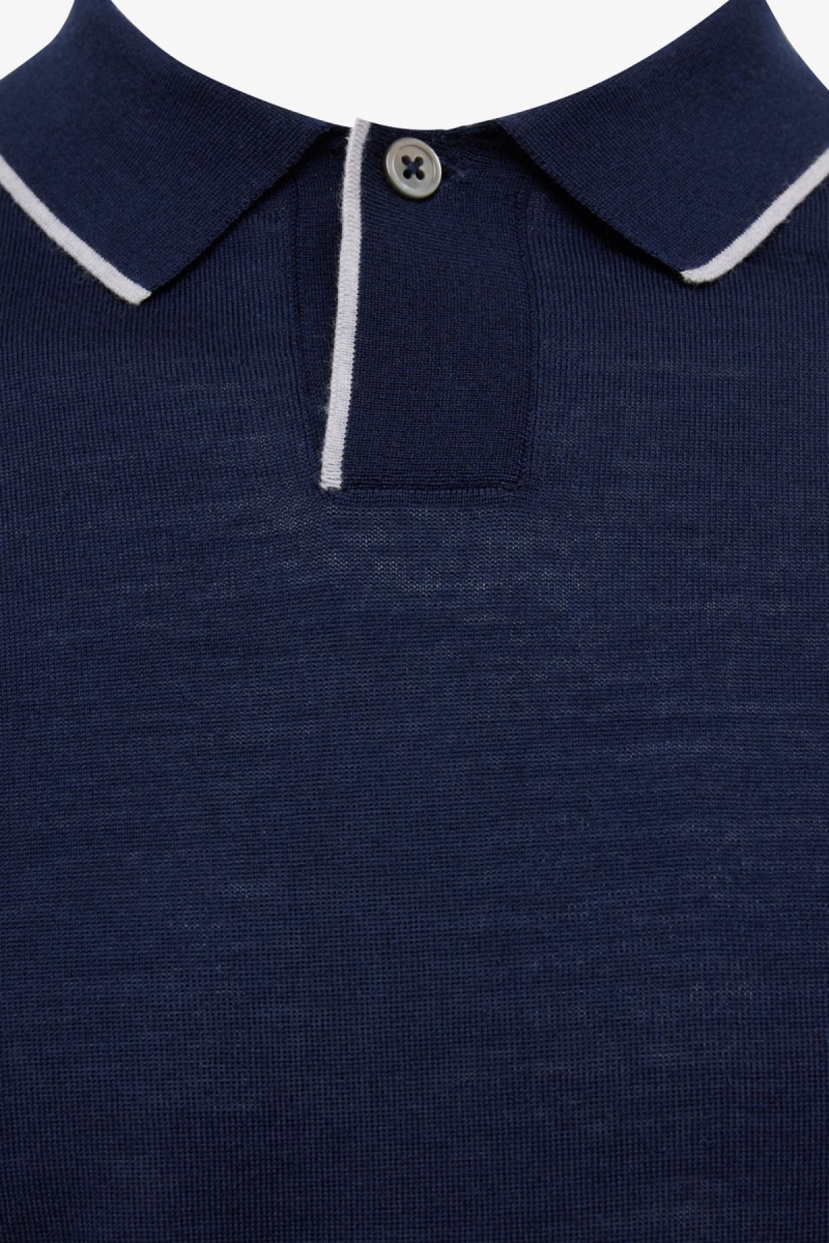 Gold polo 1 knoop donkerblauw