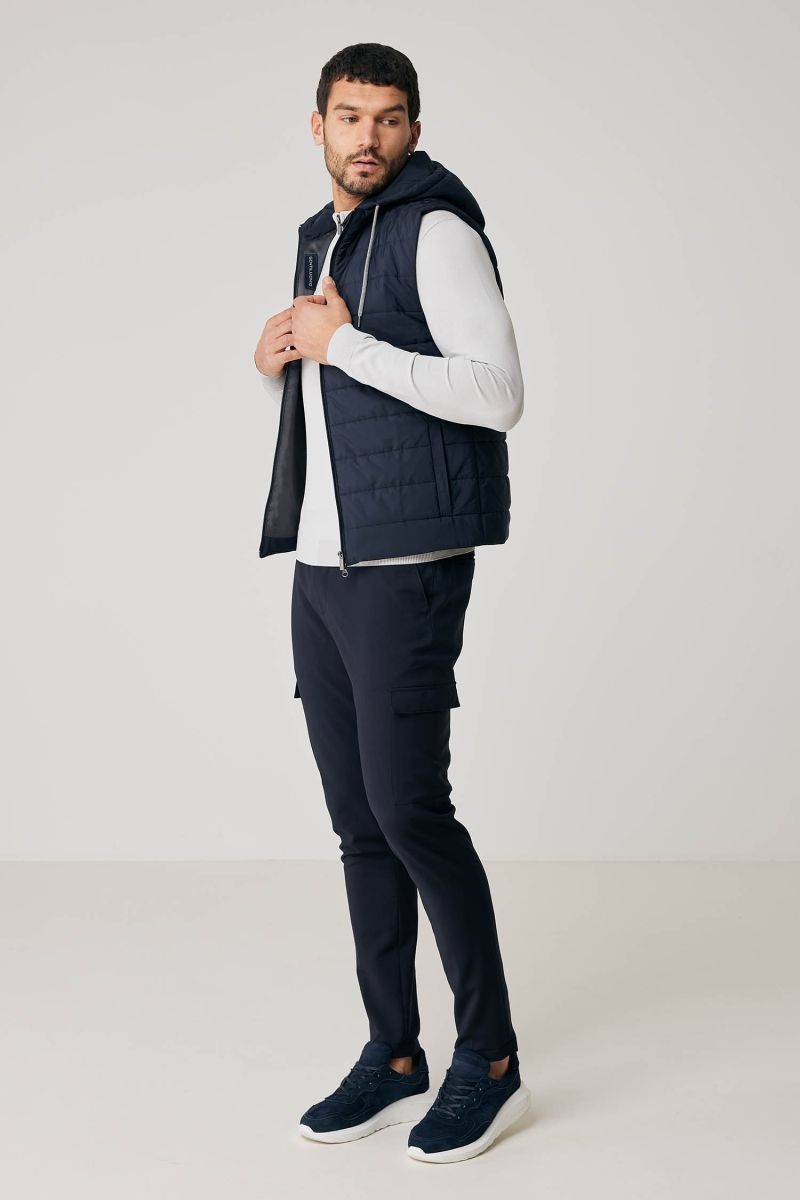Bodywarmer Zayne donkerblauw