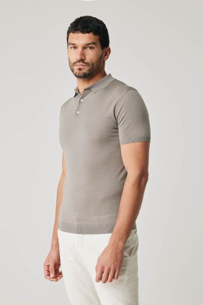 Gold polo beige