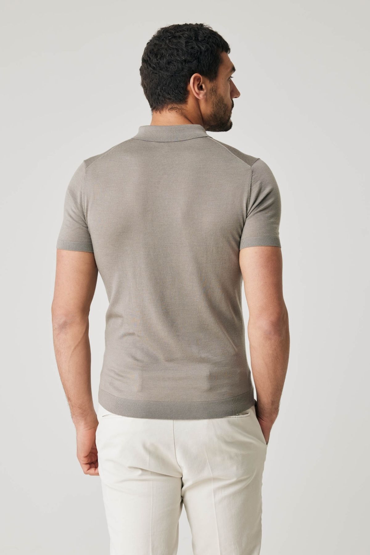 Gold polo beige