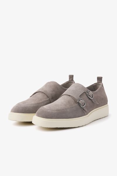 Double monk isola grijs