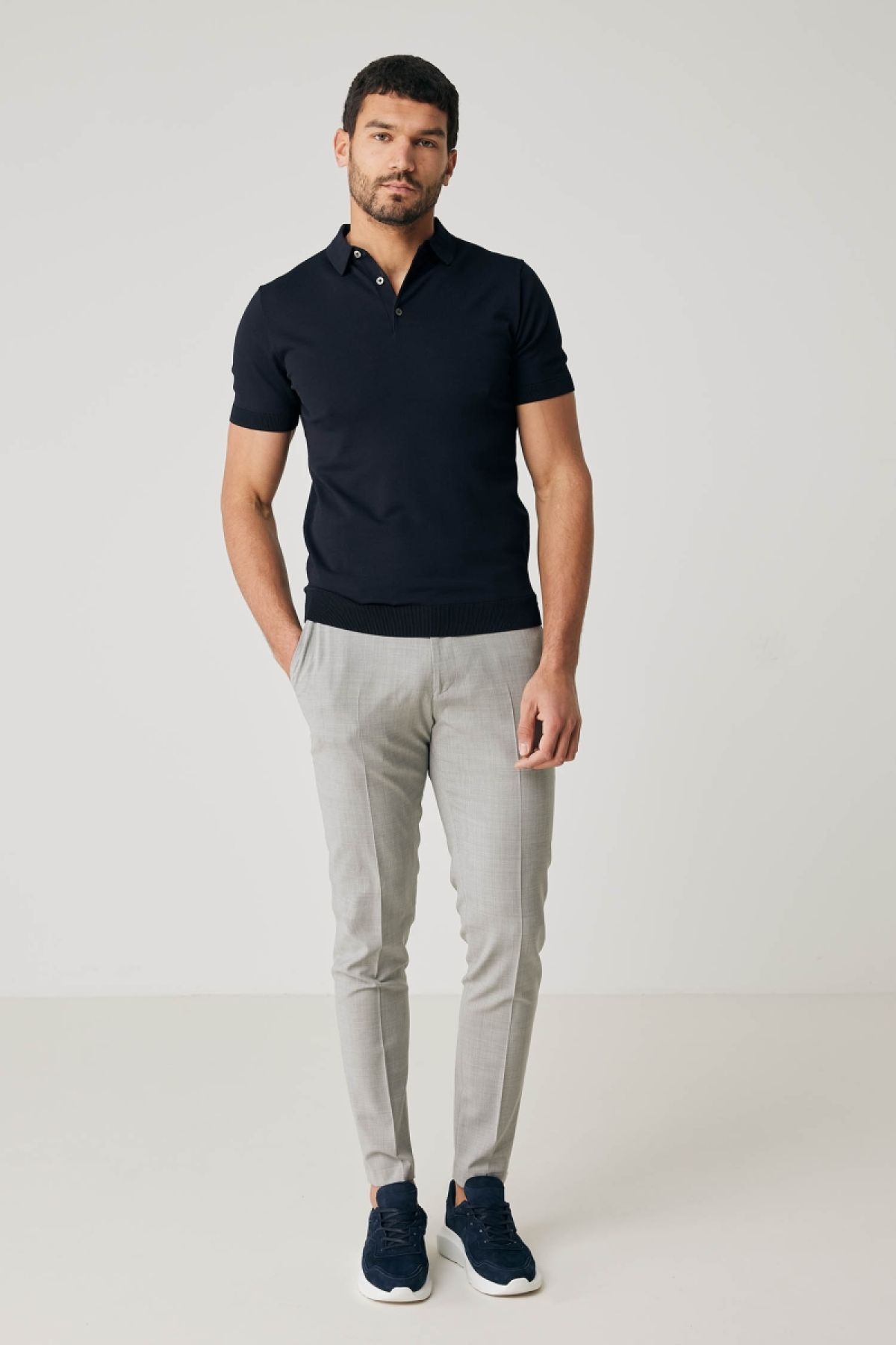 Cool dry polo lichtblauw