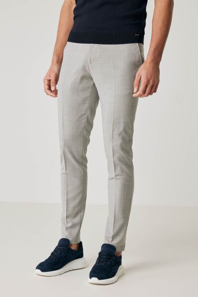 B-dynamic pantalon lichtgrijs
