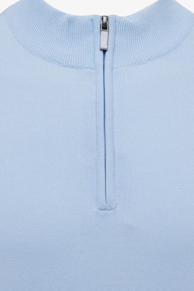 Cool dry turtle zip lichtblauw