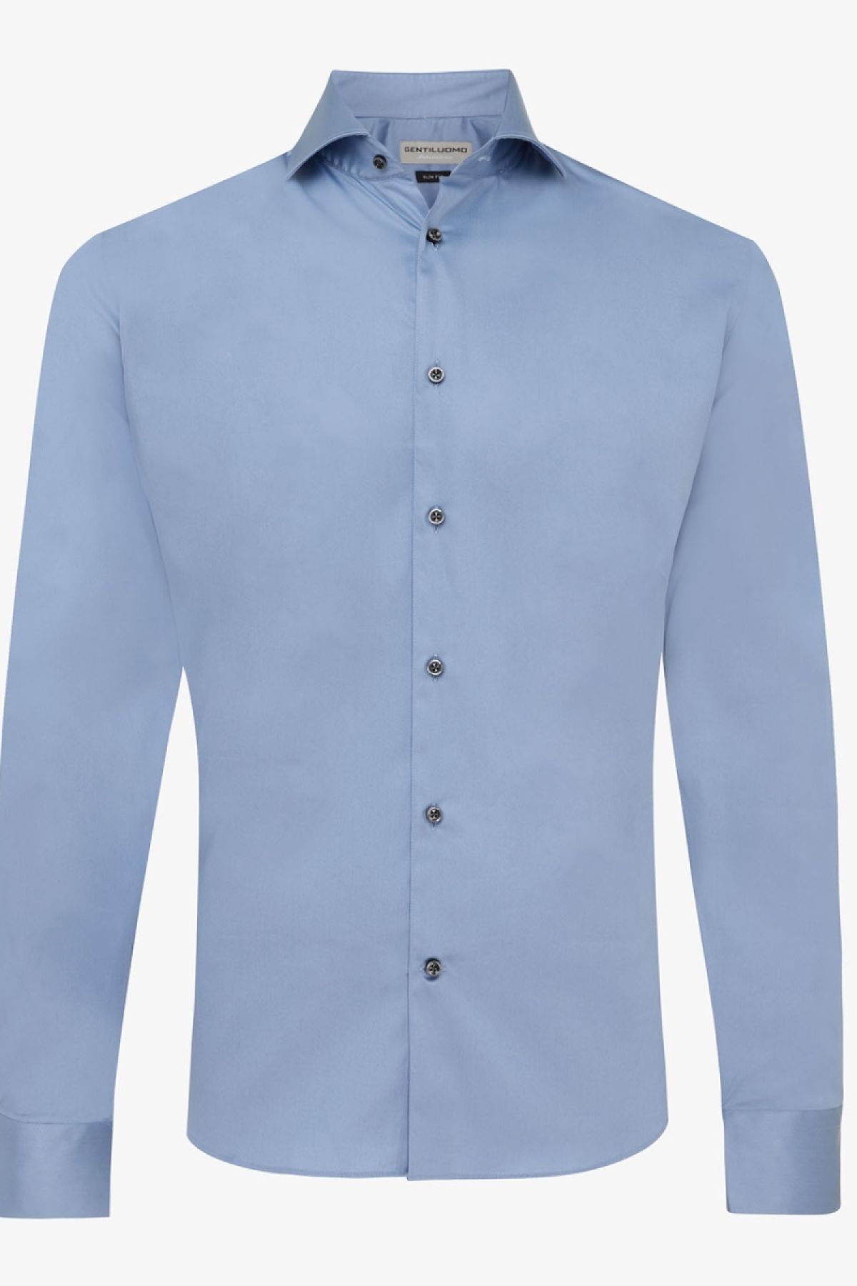 Overhemd slim-fit blauw