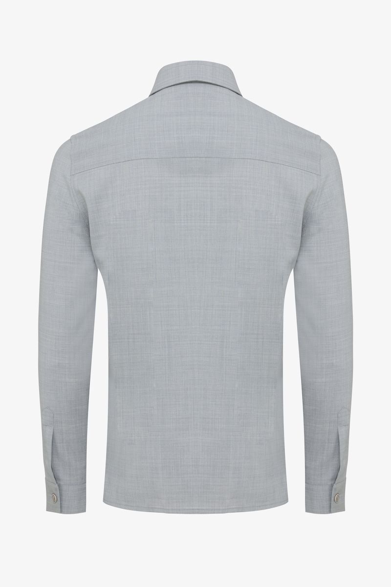 Overshirt Bonucci B-Dynamic lichtgrijs