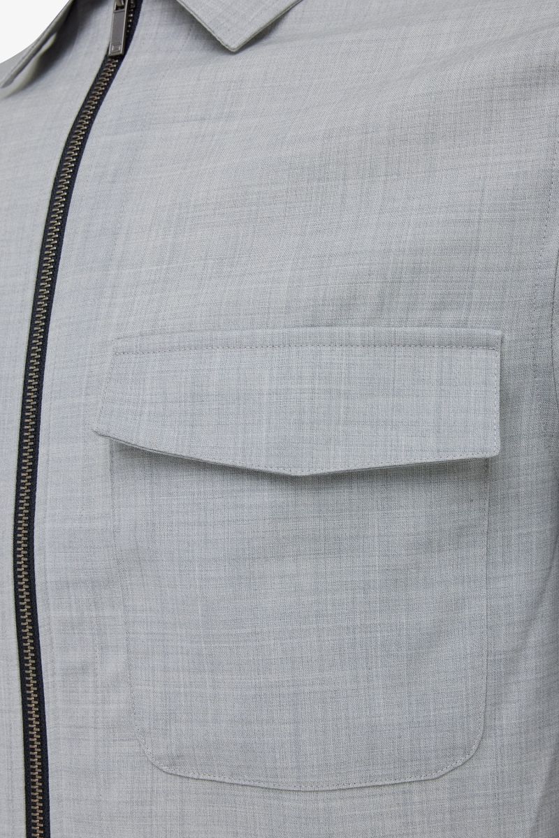 Overshirt Bonucci B-Dynamic lichtgrijs