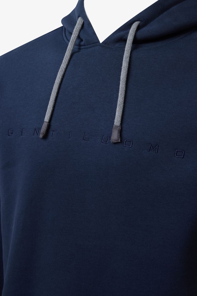 Hoodie donkerblauw
