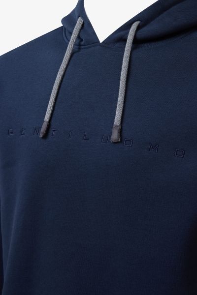 Hoodie donkerblauw