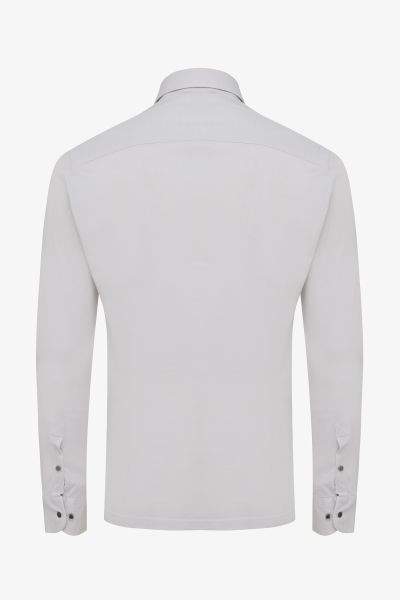Gewassen popover beige