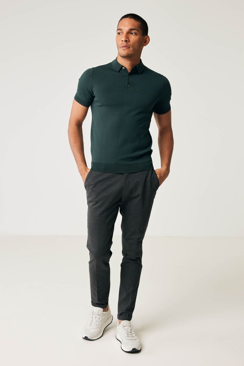 Groene cool dry polo