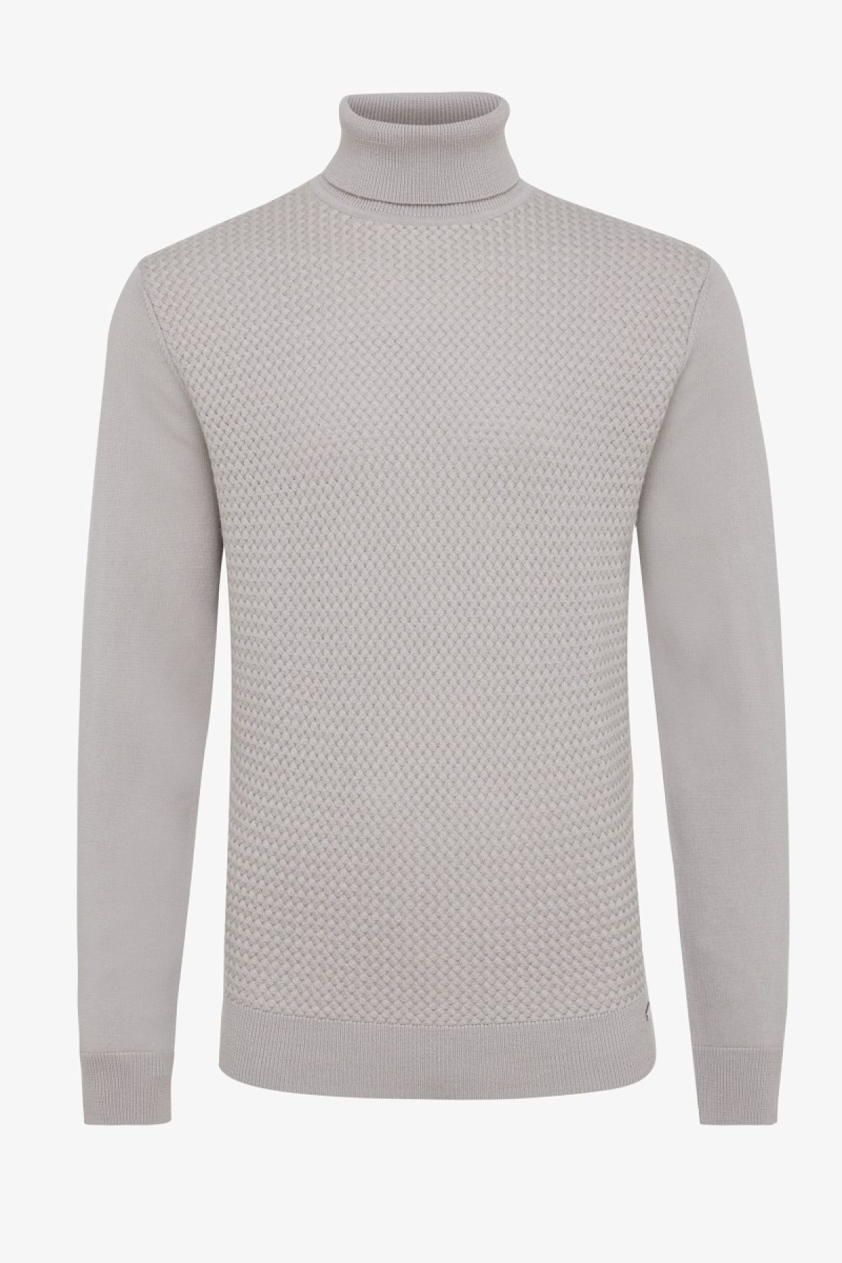 Beige merino coltrui structuur