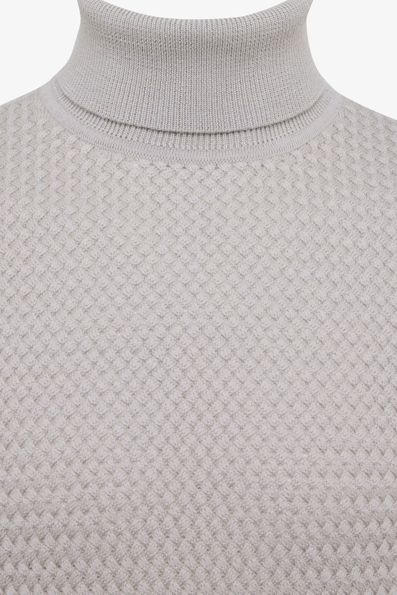 Beige merino coltrui structuur