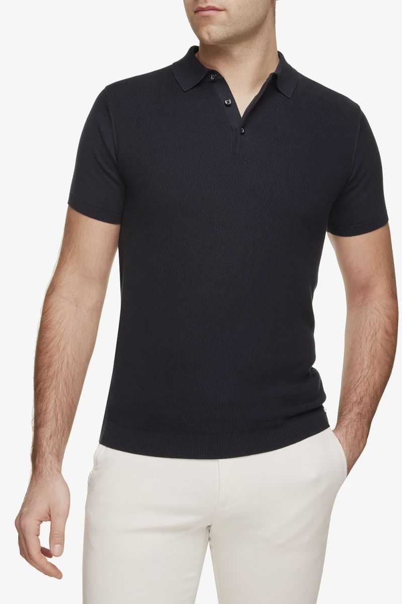 Luxe Polo Donkerblauw