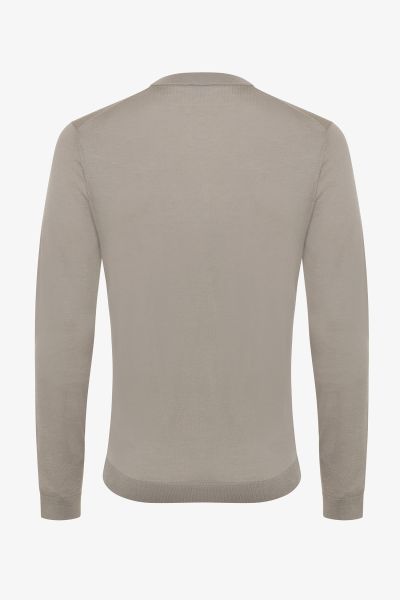 Beige Gold trui merino