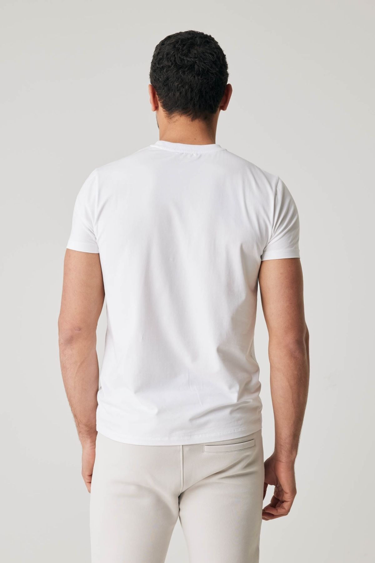 Wit ice-cotton T-shirt