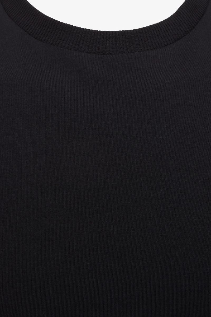 Zwart ice cotton t-shirt