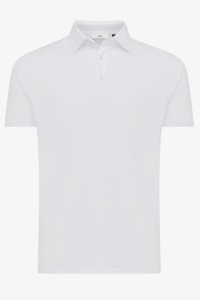 Witte ice cotton polo
