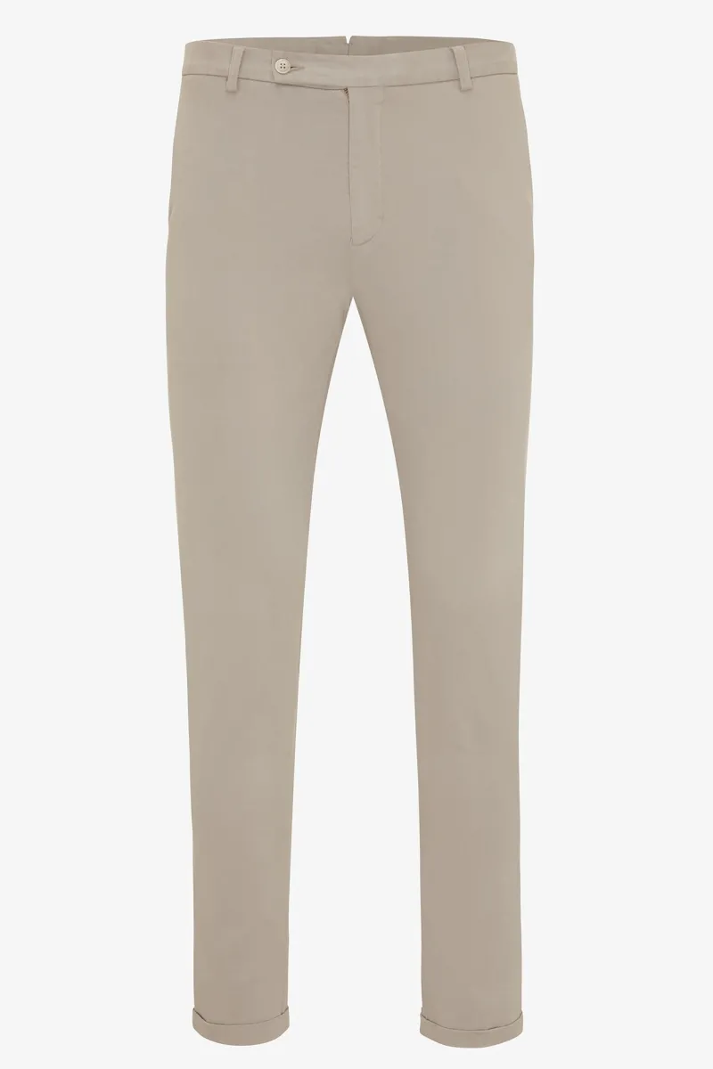 Grijze gold chino
