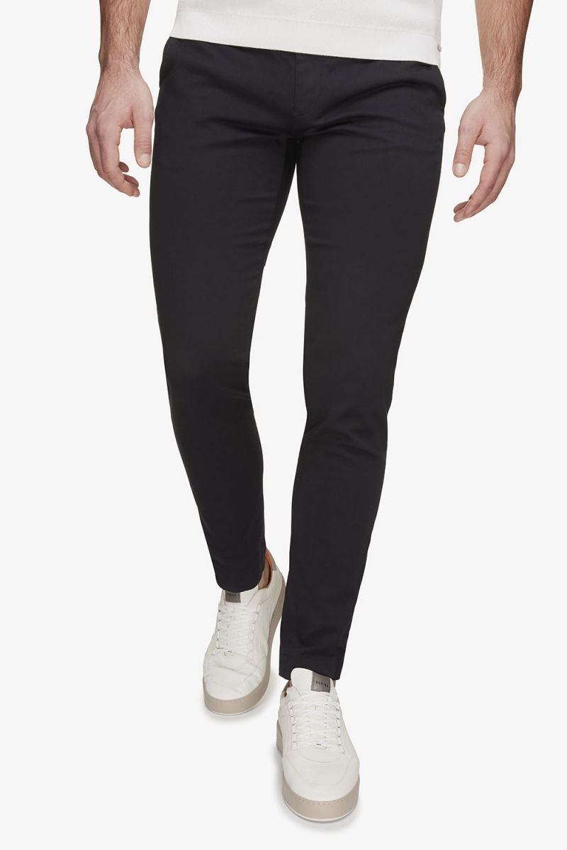 Pantalon Stretch Donkerblauw