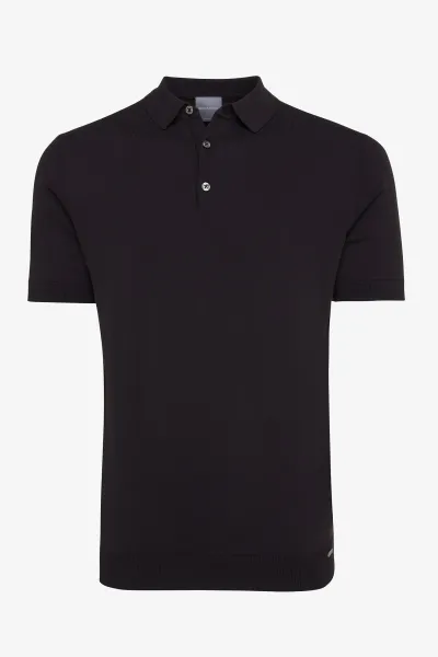 Donkerbruine polo