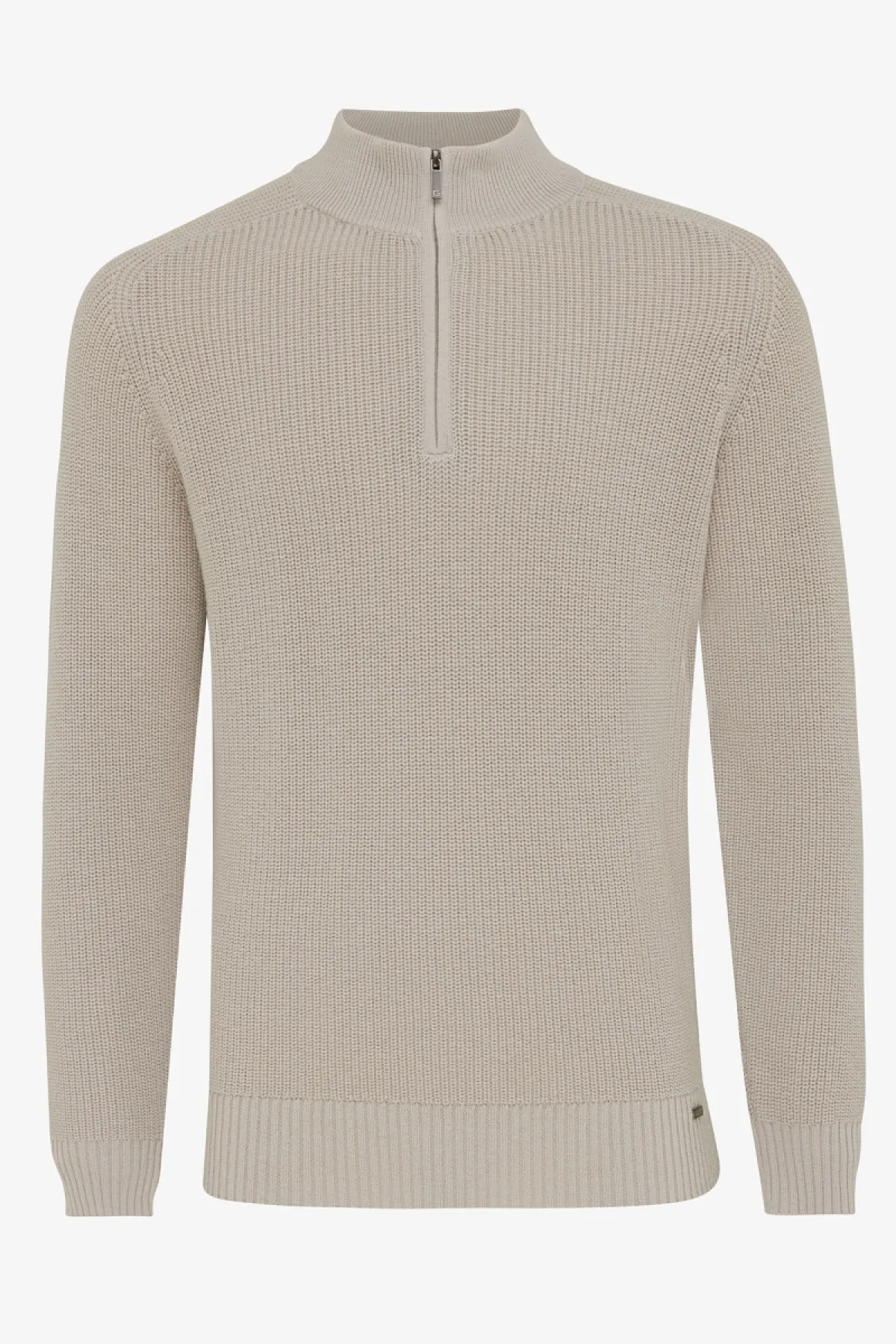 Half zip beige