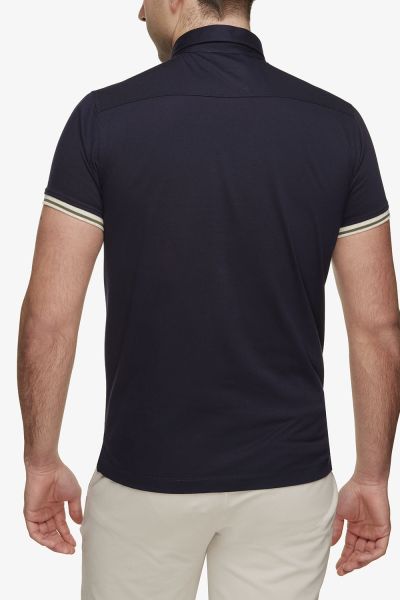 Jersey Polo Donkerblauw