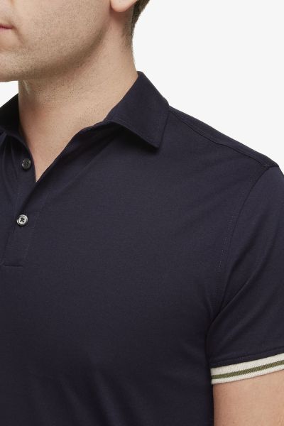 Jersey Polo Donkerblauw