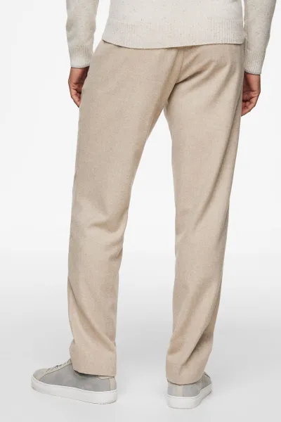 Beige pantalon fabio