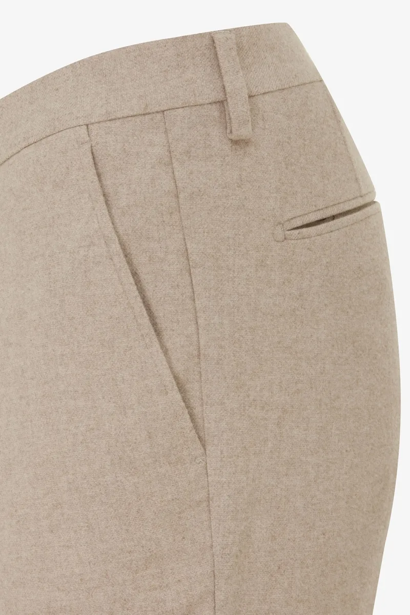 Beige pantalon fabio