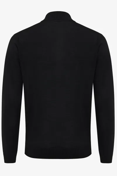 Zwarte half zip