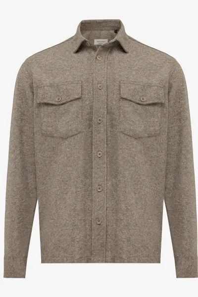 Beige overshirt veratti