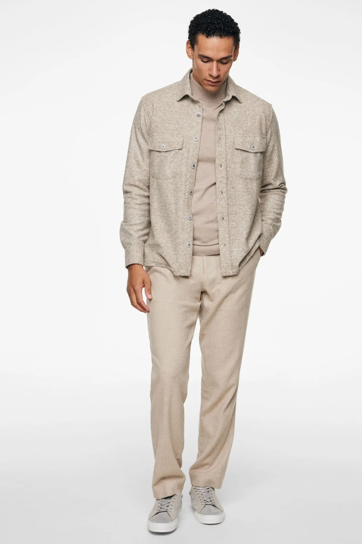 Beige overshirt Veratti