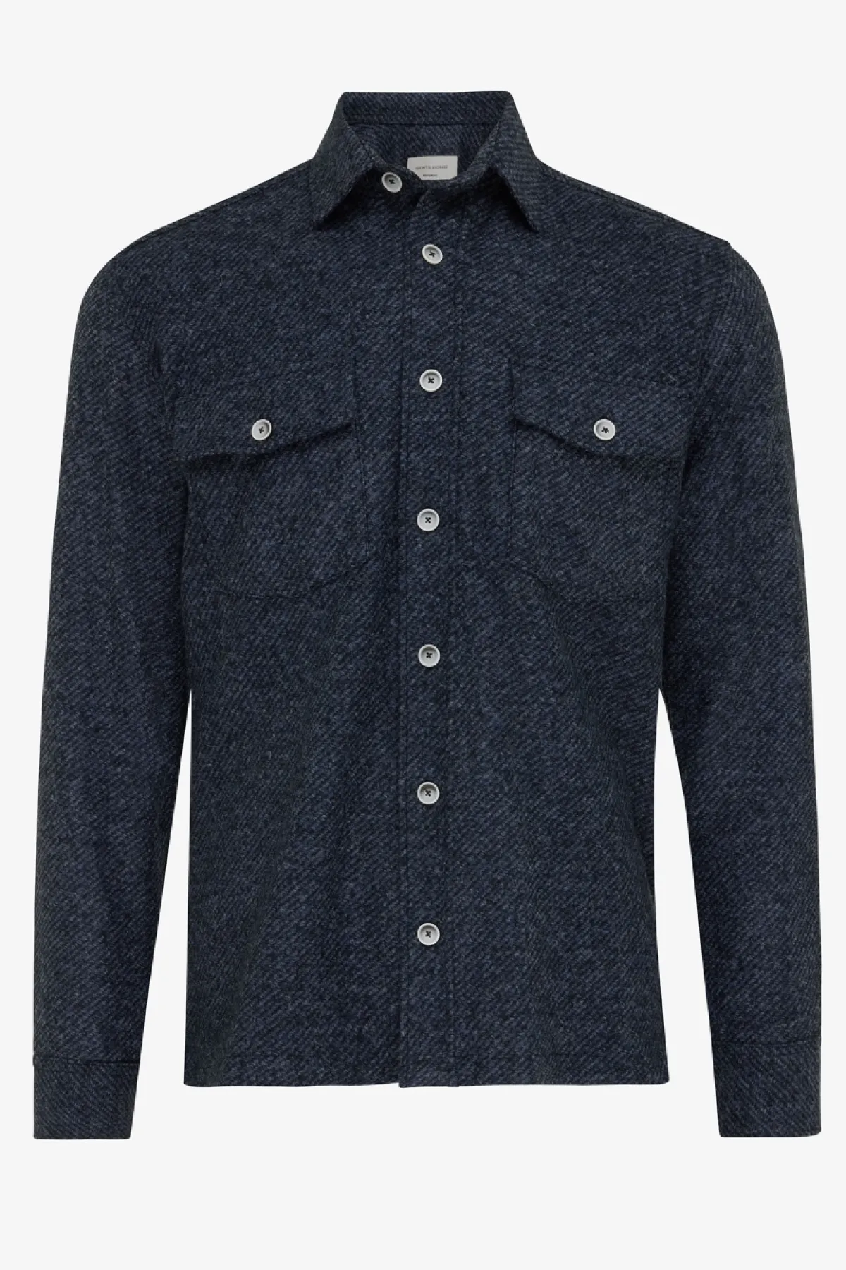 Blauw overshirt Veratti