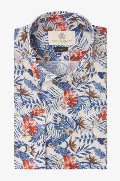 Overhemd Slim-Fit Print