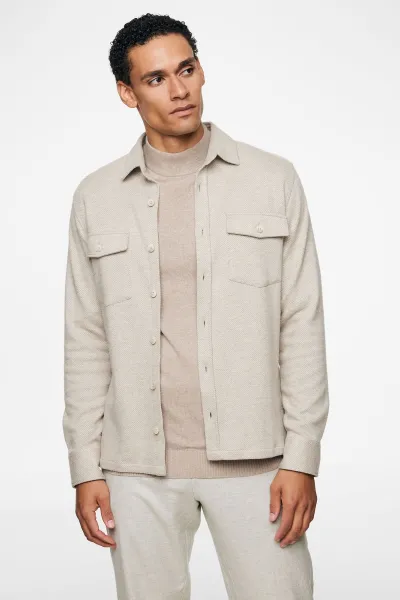 Gold beige overshirt Veratti