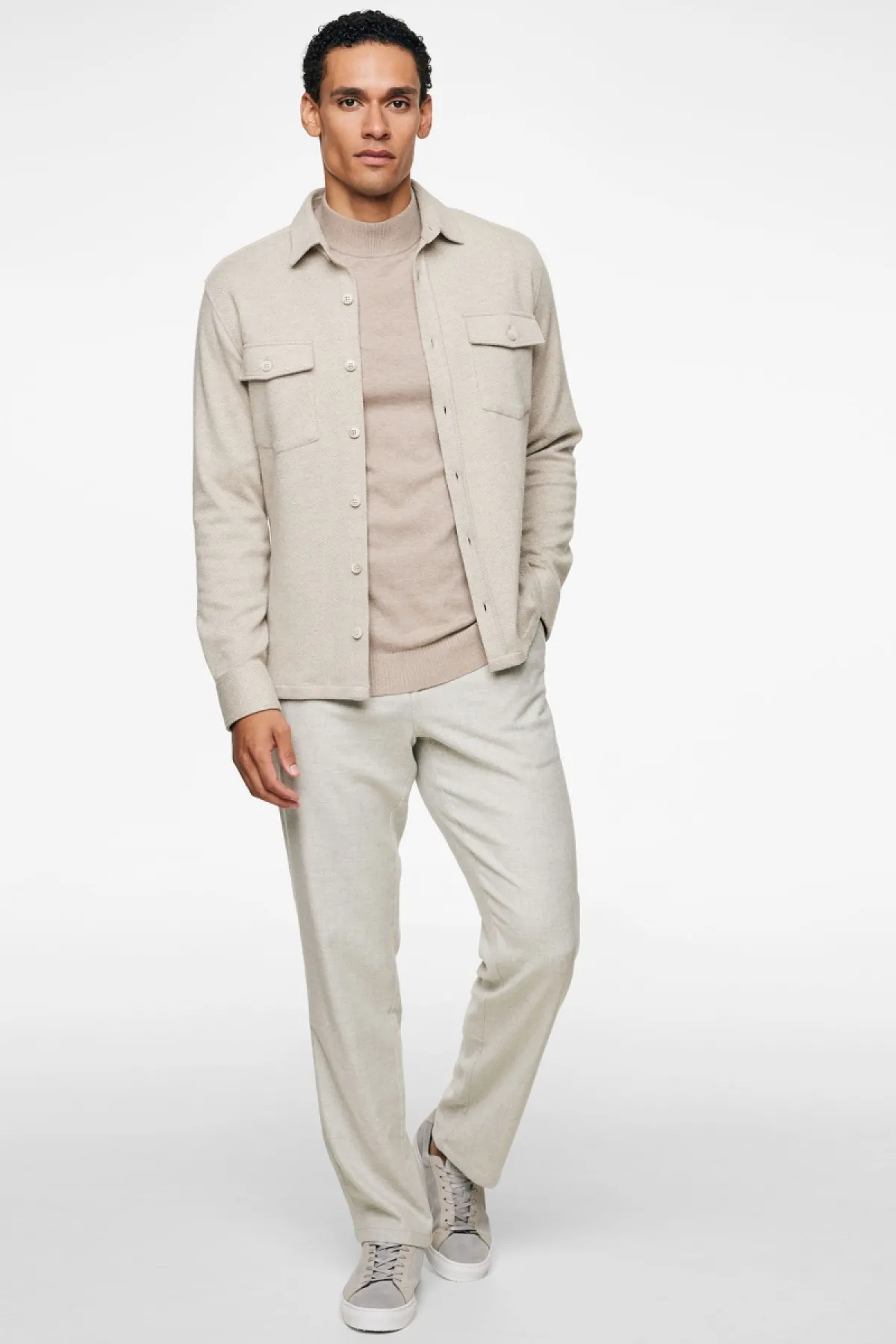 Gold beige overshirt Veratti