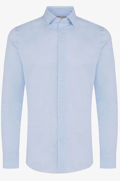 Supreme Jersey Overhemd Lichtblauw