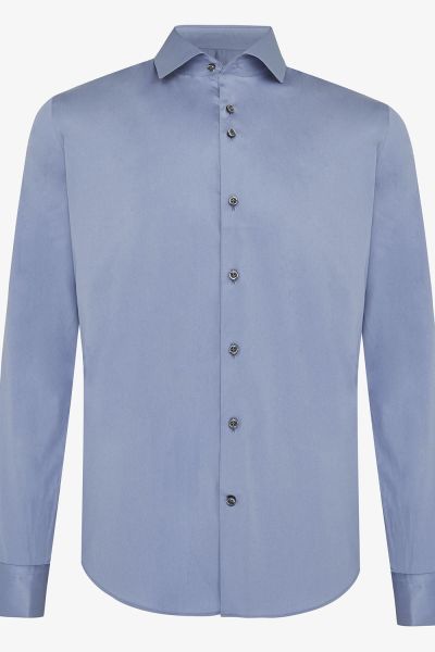Overhemd Slim-fit Jeans Blauw