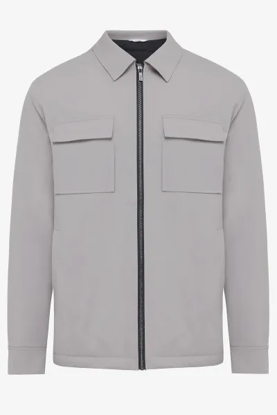 AOSTA SHIRT JACKET - Beige