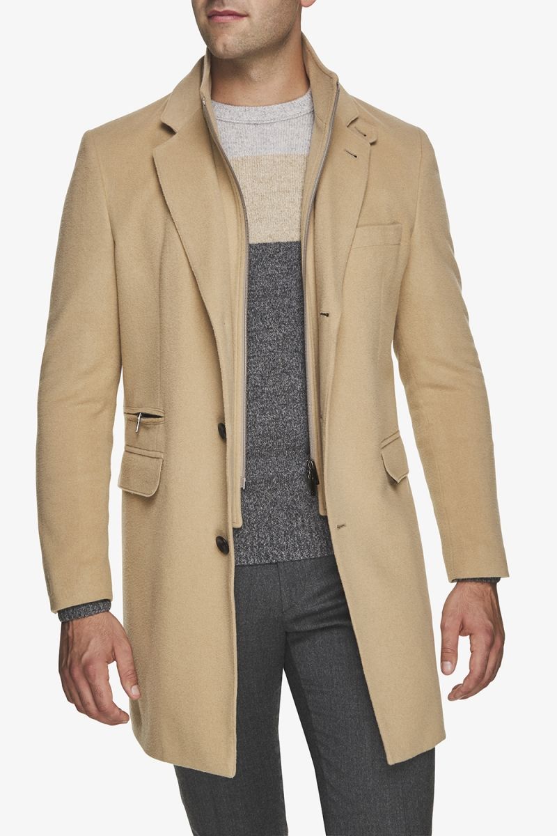 Luxe Coat Moreno Camel